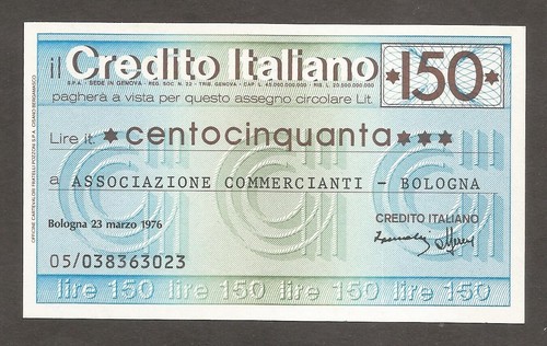 Italy credito italiano 150 - -,