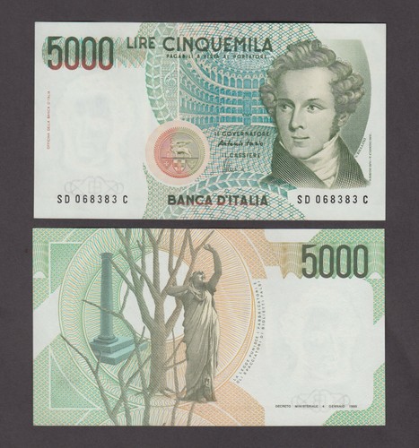Italy 111c 000 5 - , 5,000