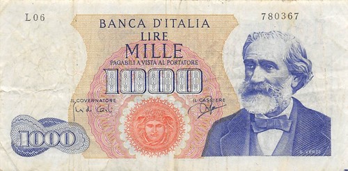 Italy 000 lire 14 - 1,000,