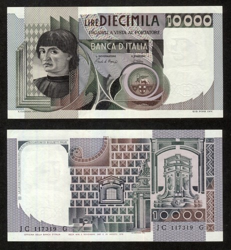 Italy 1982 10000 lire pick - -,