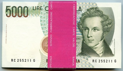 5000 lire esemplari - 5000,