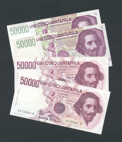 Italy banca italia 1984 - italy, 1984-1992