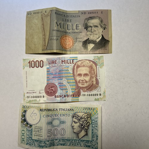 Italy three piece - , lire