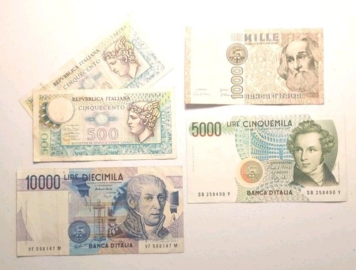 Italy banca italia lot of - italy, d'italia