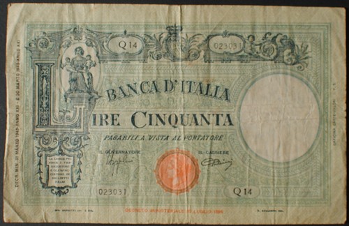 Italy p64 lire fine - italy,