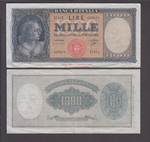 Italy 000 - 1.000, lire