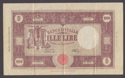 Italy 72c 7893 1000 1 - ,