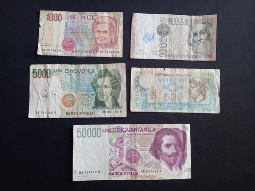 Italy 500 1000 5000 - 1000,