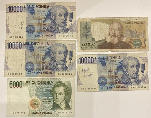 Italy 10000 lire banknote - 10000, 1984