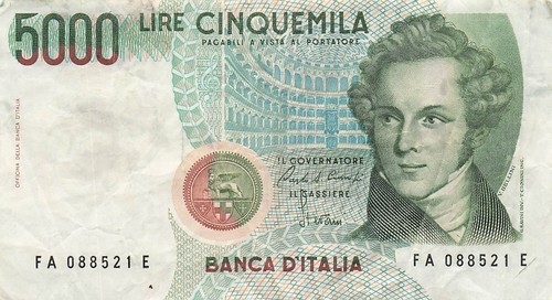Italy 5000 lire 4 - italy,