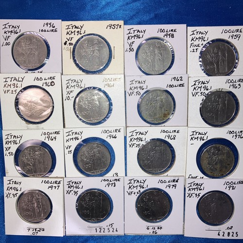Italy 100 lire different - italy, lire--16