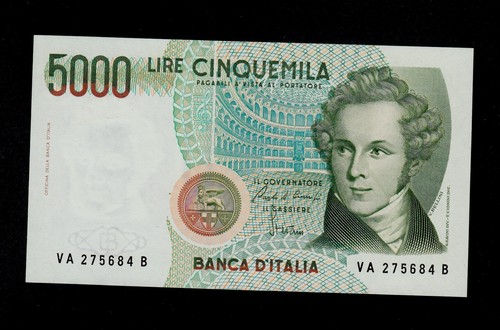 Italy 5000 lire 1985 va - 5000,